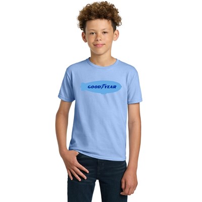 Bright & Bold Kids Tee - Lt Blue